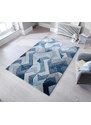 Flair Rugs koberce Kusový koberec Hand Carved Aurora Denim Blue - 120x170 cm