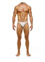 Modus Vivendi Leather tanga white MV-20516