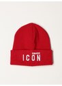 DSQUARED2 ICON BEANIE RED
