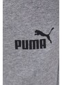 Kalhoty Puma 586748 pánské, šedá barva, s potiskem