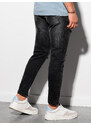 Ombre Clothing Pánské riflové kalhoty - černá P1025