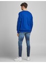 Modré skinny fit džíny Jack & Jones Liam - Pánské