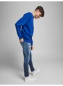 Modré skinny fit džíny Jack & Jones Liam - Pánské