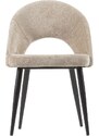 Béžová žinylková jídelní židle Kave Home Mael
