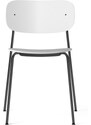 Audo CPH Bílá plastová jídelní židle AUDO CO