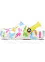 Dětské boty Crocs CLASSIC VACAY bílá/žlutá
