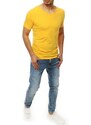 DStreet Žluté pánské tričko RX4115
