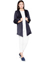 Venaton Woman's Coat VT039 Navy Blue