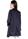 Venaton Woman's Coat VT039 Navy Blue