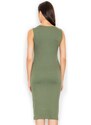 Figl Woman's Dress M487 Olive