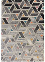 Flair Rugs koberce Kusový koberec Moda River Grey/Multi - 120x170 cm