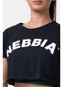 NEBBIA - Crop Top Volný Fit and Sporty 583 (black)