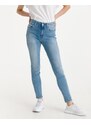 Modré dámské skinny fit džíny Replay Luzien Jeans - Dámské