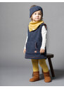 Maximo Dětský šátek okrový/žlutý 66x30 cm Organic