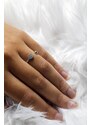 OLIVIE Stříbrný prsten - nastavitelná velikost 2302