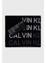 Čepice a šála Calvin Klein Jeans černá barva