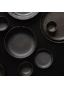 Audo CPH Set dvou tmavě hnědo šedých porcelánových misek AUDO NEW NORM 21,5 cm