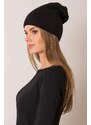 MladaModa Dámská čepice se zirkony model 0317 černá