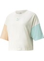 Puma CLSX Boyfriend Tee Ivory Glow-Gloaming