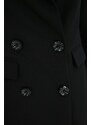 Trendyol Black Regular Lined Blazer with Buttons