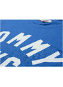 Pánské modré tričko Tommy Hilfiger s velkým potiskem