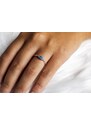 OLIVIE Stříbrný prstýnek BLUE 5369
