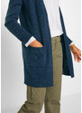 bonprix Základní pletený kabátek Modrá