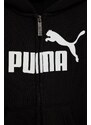 Dětská mikina Puma 586967 černá barva, s potiskem