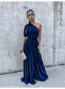 Sqvele Vázací šaty VIVIEN CLASSIC tmavě modré