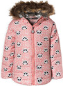Dívčí zimní bunda LEMON BERET PANDY růžová