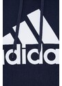Mikina adidas H14642 pánská, tmavomodrá barva, s potiskem
