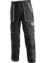CANIS SAFETY CXS Luxy Josef pracovní kalhoty do pasu černá-šedá
