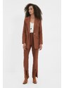 Trendyol Brown Buttoned Jacket