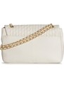 Karl Lagerfeld Paris Agyness Large Shoulder Bag Winter White