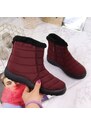 Inny Nepromokavé sněhové boty na zip NEWS W EVE181C burgundy