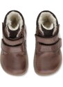 Bundgaard dětské zimní kožené boty zateplené ovčí vlnou Rabbit Strap BG303069G-218