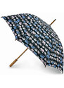 Fulton dámský holový deštník Eco Ocean UV MARCHING ELEPHANTS L914