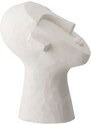 Bílá cementová dekorativní soška Bloomingville Indo 22 cm