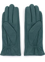 Dámské rukavice Wittchen, zelená, přírodní kůže