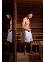 Interkontakt Pánský saunový kilt Light Blue