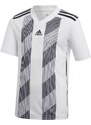 Dětské pruhované tričko 19 Jr DU4398 - Adidas