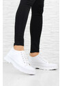 Prety Zateplené bílé tenisky 14004-8WH