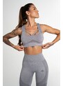 Podprsenka Gym Glamour Fusion Light Grey