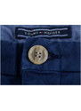 Pánské modré strukturované chino kalhoty Tommy Hilfiger