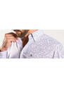 Alain Delon Vzorovaná Extra Slim Fit košeľa