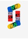 Sada čtyř párů barevných vzorovaných ponožek Happy Socks - Dámské