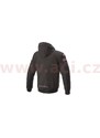 bundaEKTOR 2 TECH HOODIE ALPINESTARS (černá/světlá červená)24