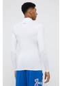 Tričko s dlouhým rukávem Under Armour 1369606 pánské, bílá barva, hladké, 1369606