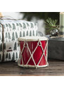 IB LAURSEN Vánoční dekorace Drum Red