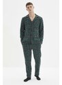 Pánské pyžamo Trendyol TMNAW22PT1080/Green